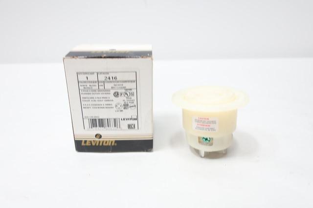 LEVITON 2416 RECEPTACLE 3P 4W 20A AMP 125/250V-AC