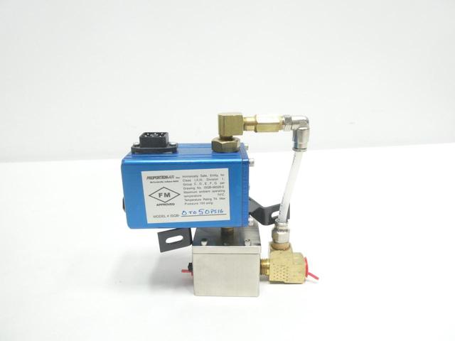 PROPORTION AIR SJ01718-A048 PNEUMATIC TRANSDUCER VALVE 0-50PSI