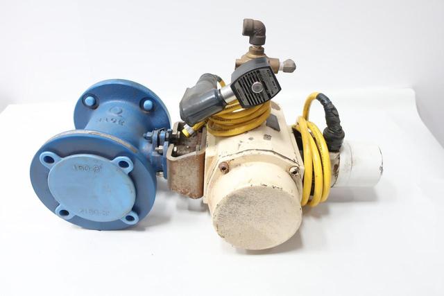 QUADRANT F1RCSRRLH1F300-Z1 PNEUMATIC STEEL FLANGED BALL VALVE 3IN 150
