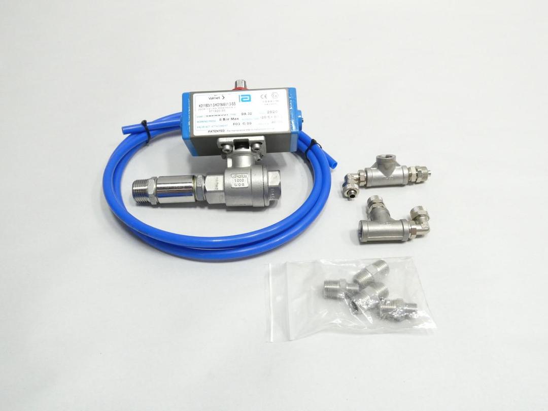 VALMET K01180V1.0/K01946V1.3-SS PNEUMATIC VALVE 1/2IN 8BAR
