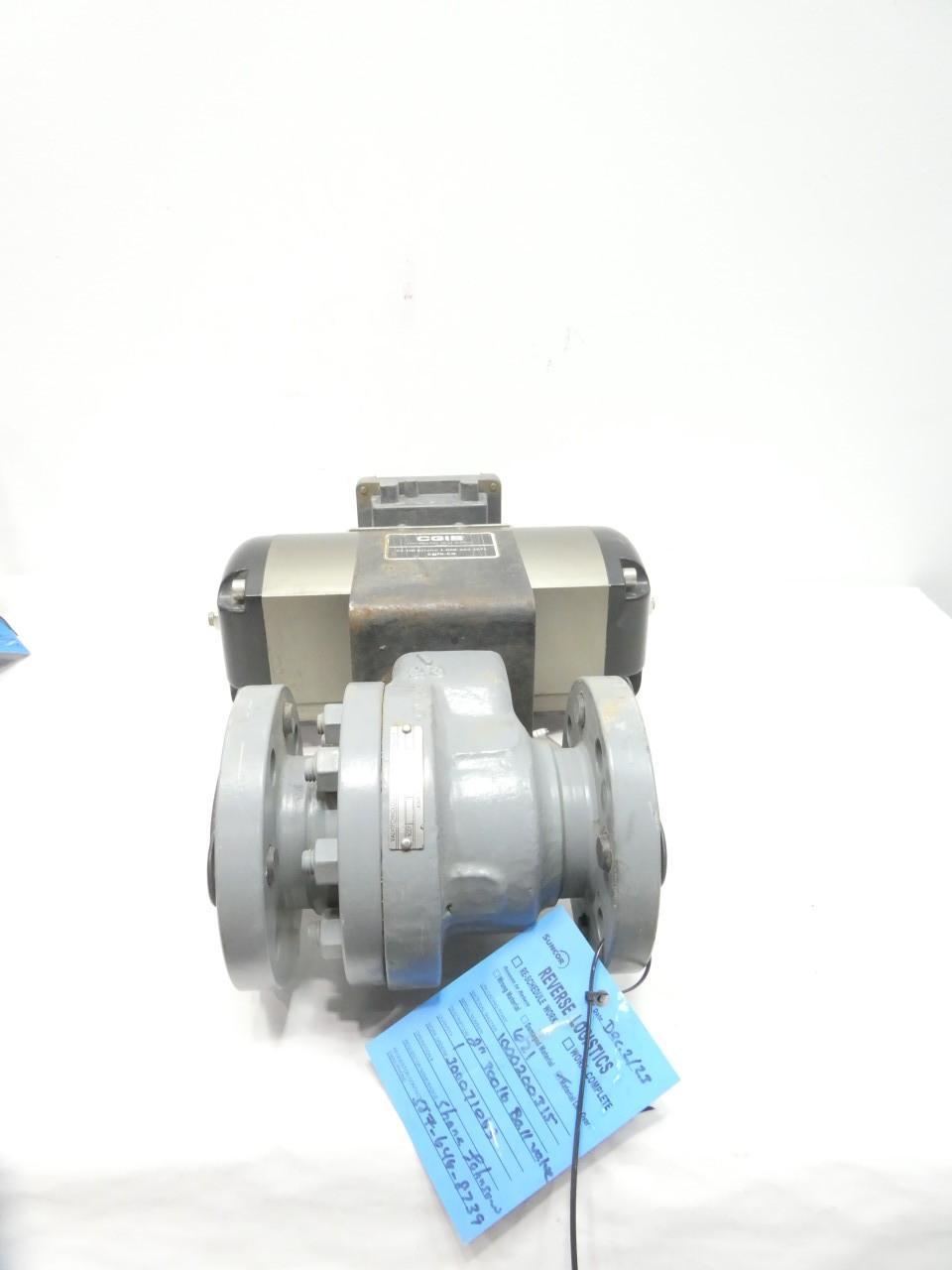 VALVTECHNOLOGIES N5CR-RF-FP-B020-001AA-001 PNEUMATIC STEEL CONTROL VALVE 2IN 300