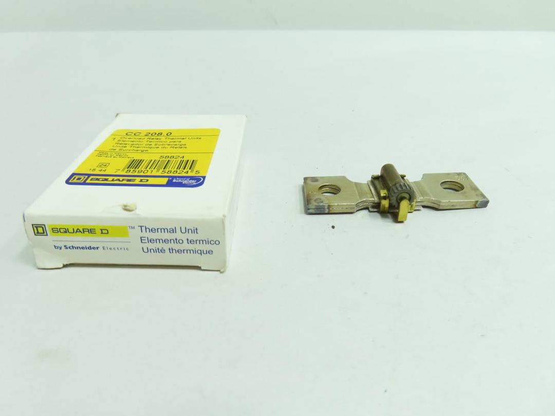 SQUARE D CC208.0 OVERLOAD RELAY THERMAL UNIT