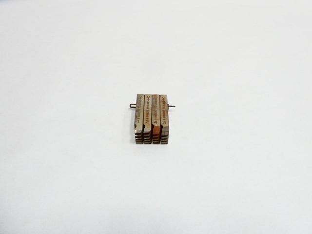 SET OF 4 RIDGID 500B BOLT THREADER DIE 1-3/4-5UNC