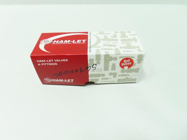HAM-LET H-510-SS-N-1/2 MANUAL STAINLESS BALL VALVE 1/2IN