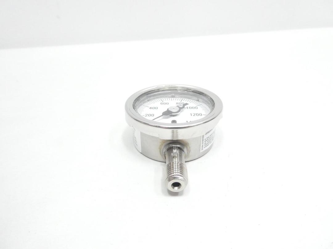 ASHCROFT 25-1009-SW-02L-1400KP-XMPNH PRESSURE GAUGE 2-1/2IN 1/4IN NPT 1400KPA