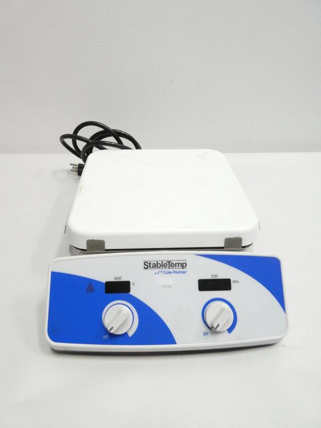 COLE-PARMER 03407-31 STABLE TEMP HOTPLATE STIRRER 100-120V-AC