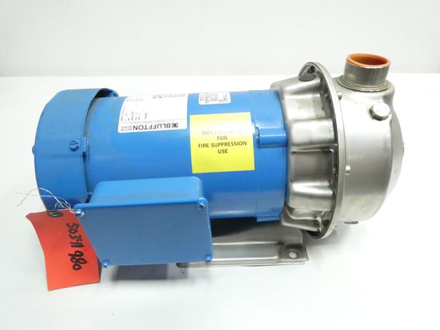GOULDS 2ST1E6F4 NPE 1.25X1.5-6 STAINLESS CENTRIFUGAL PUMP 1HP 575V-AC