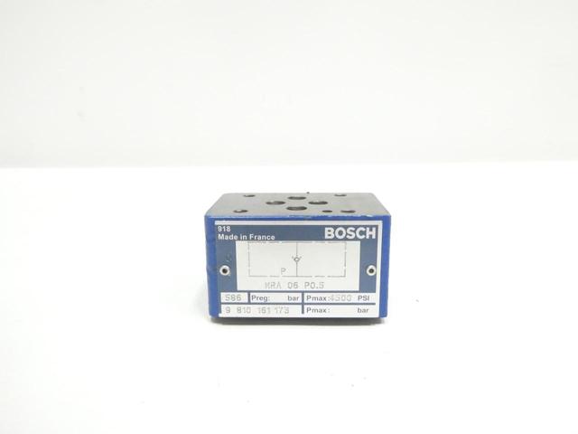 BOSCH 9 810 161 173 HYDRAULIC MODULAR VALVE 4500PSI