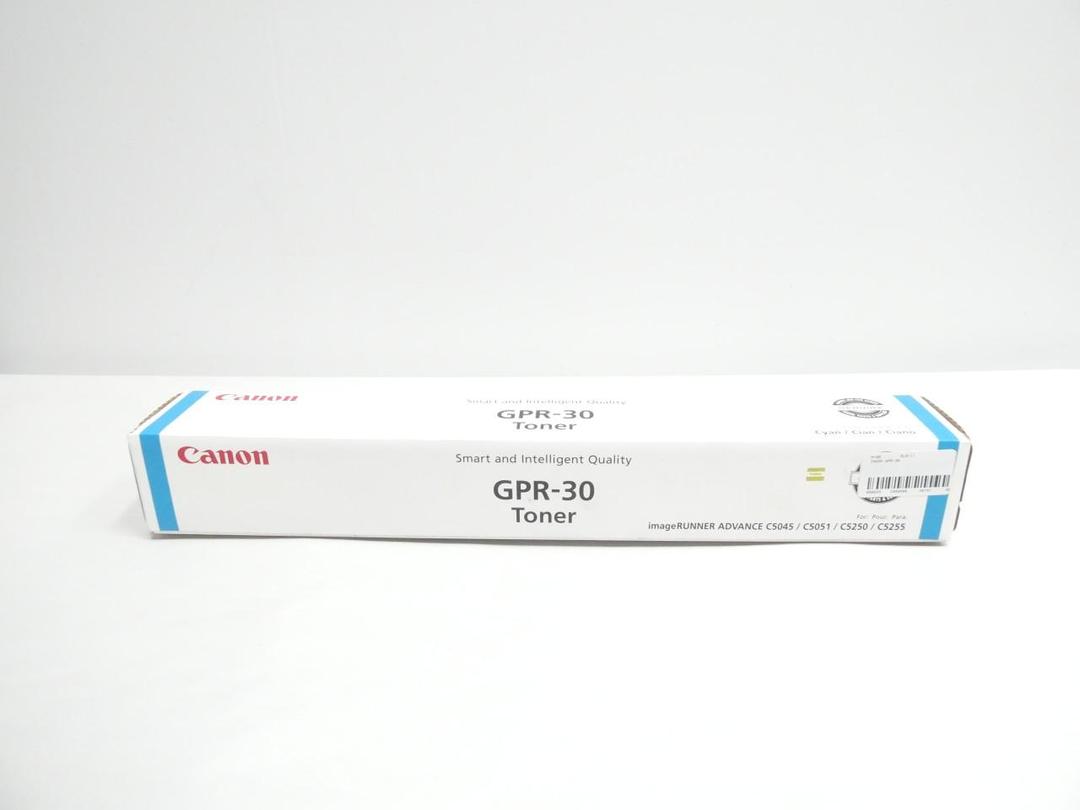 GENUINE OEM CANON GPR-30 CYAN TONER CARTRIDGE