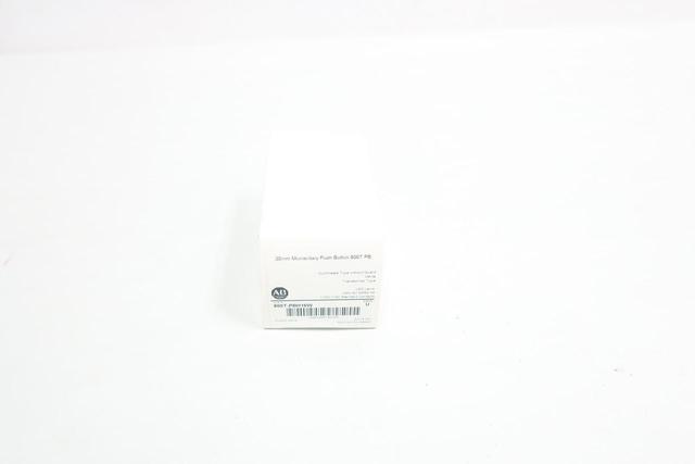 ALLEN BRADLEY 800T-PBH16W ILLUMINATED WHITE PUSHBUTTON 120V-AC