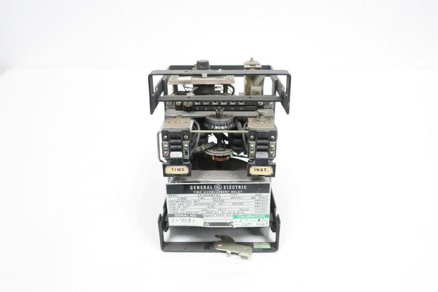 GENERAL ELECTRIC GE 12IAC66T1A TIME OVERCURRENT RELAY 125V-AC