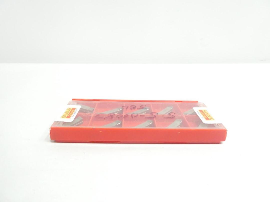 PACK OF 10 SANDVIK N123H2-0500-0002-GF H13A CARBIDE INSERT