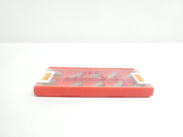 PACK OF 10 SANDVIK N123H2-0500-0002-GF H13A CARBIDE INSERT
