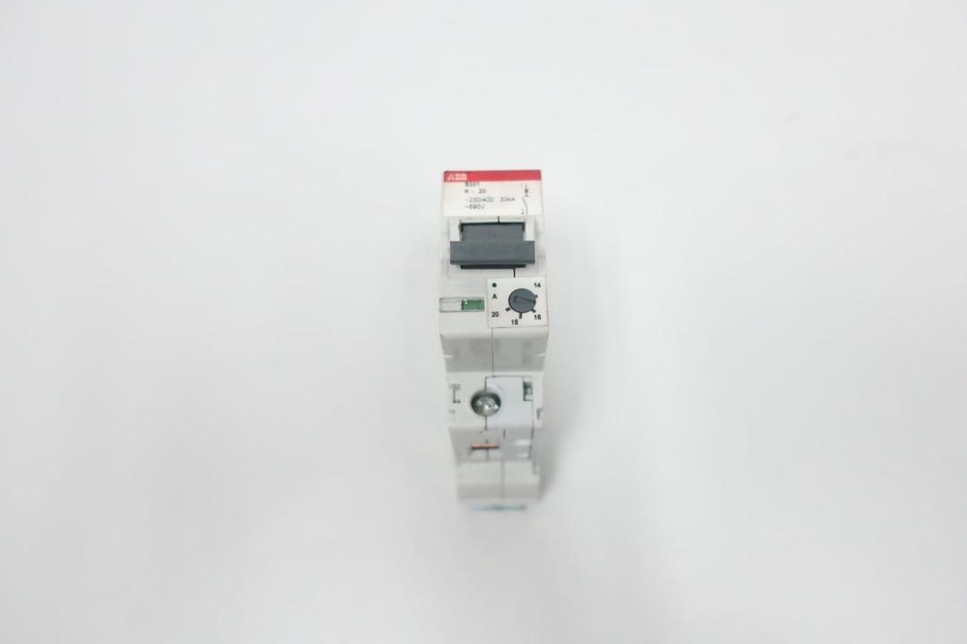 ABB S501 K-20 MINIATURE CIRCUIT BREAKER 1P 20A AMP 277/480V-AC