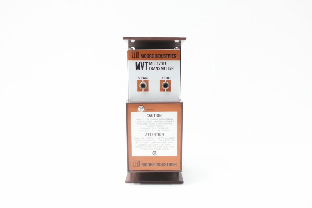 MOORE INDUSTRIES MTV/40-80MVFS/4-20MA/117AC/-EZ20 MILLIVOLT TRANSMITTER