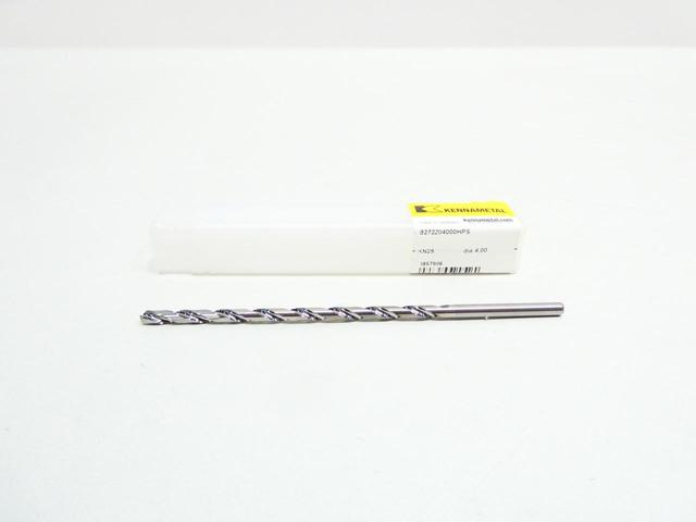 KENNAMETAL B272Z04000HPS SOLID CARBIDE DRILL 4MM