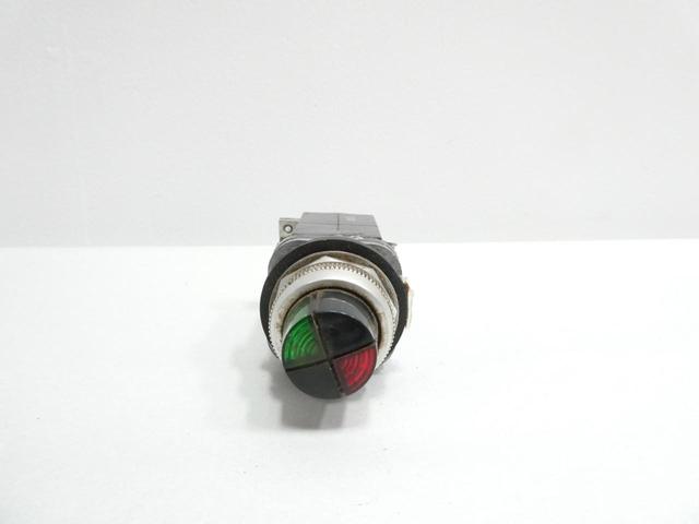 ALLEN BRADLEY 800T-PC219 RED/GREEN CLUSTER PILOT LIGHT 120V-AC