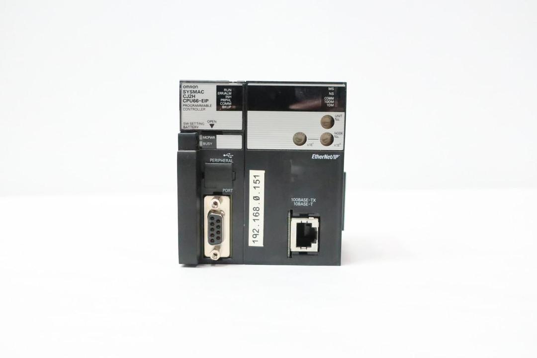 OMRON CJ2H-CPU66-EIP CPU PROCESSOR MODULE