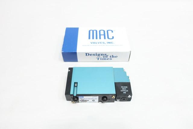 MAC 92B-AAB-000-DM-DFFP-1DM PNEUMATIC SOLENOID VALVE 24V-DC 120PSI