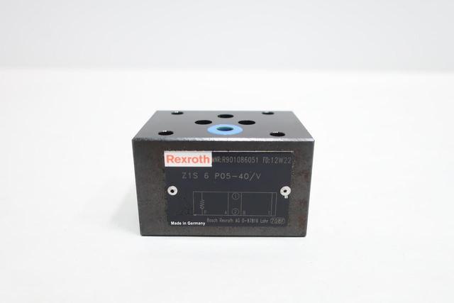 REXROTH R901086051 Z1S6P05-40/V HYDRAULIC CHECK VALVE