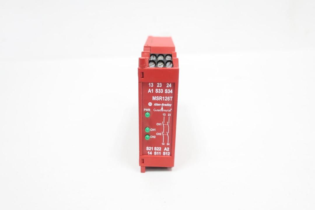 ALLEN BRADLEY MSR126T 440R-N23116 GUARDMASTER SAFETY RELAY 115V-AC