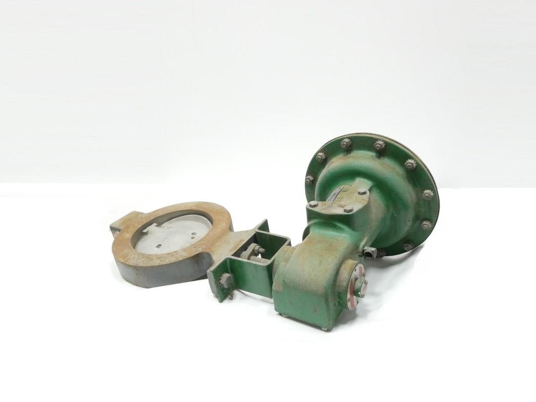 FISHER 1052-7800 SIZE 20 PNEUMATIC WAFER CONTROL VALVE 6IN 125