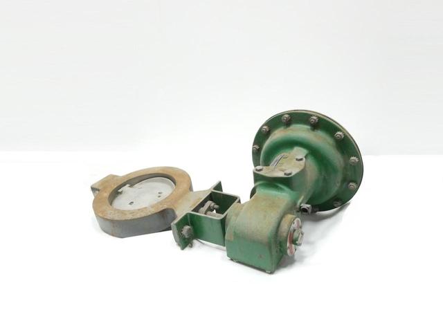 FISHER 1052-7800 SIZE 20 PNEUMATIC WAFER CONTROL VALVE 6IN 125