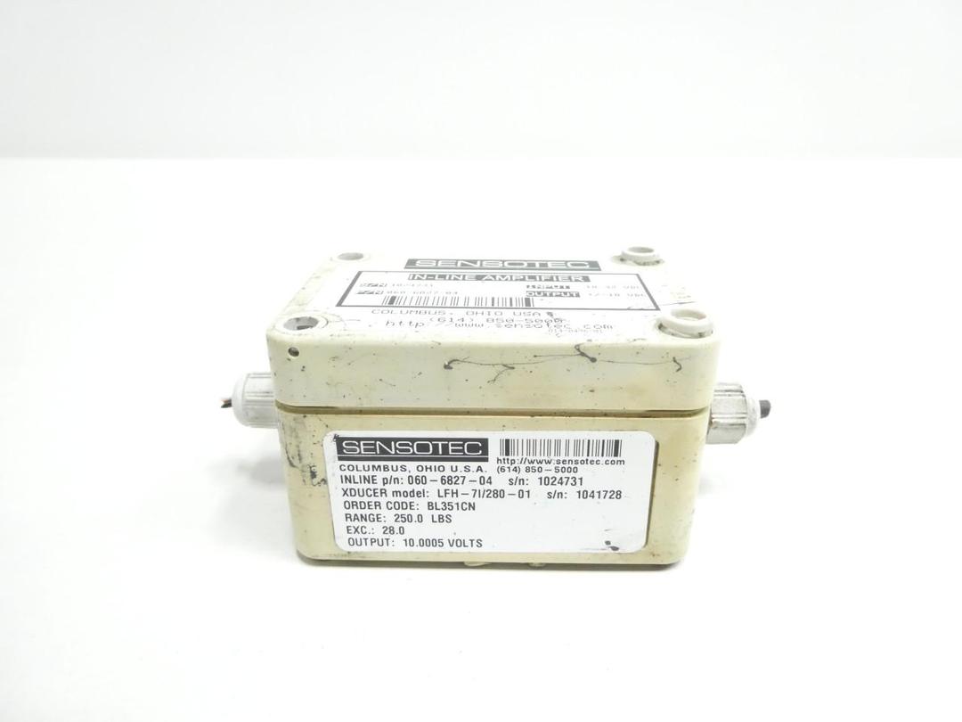 SENSOTEC 060-6827-04 IN-LINE AMPLIFIER