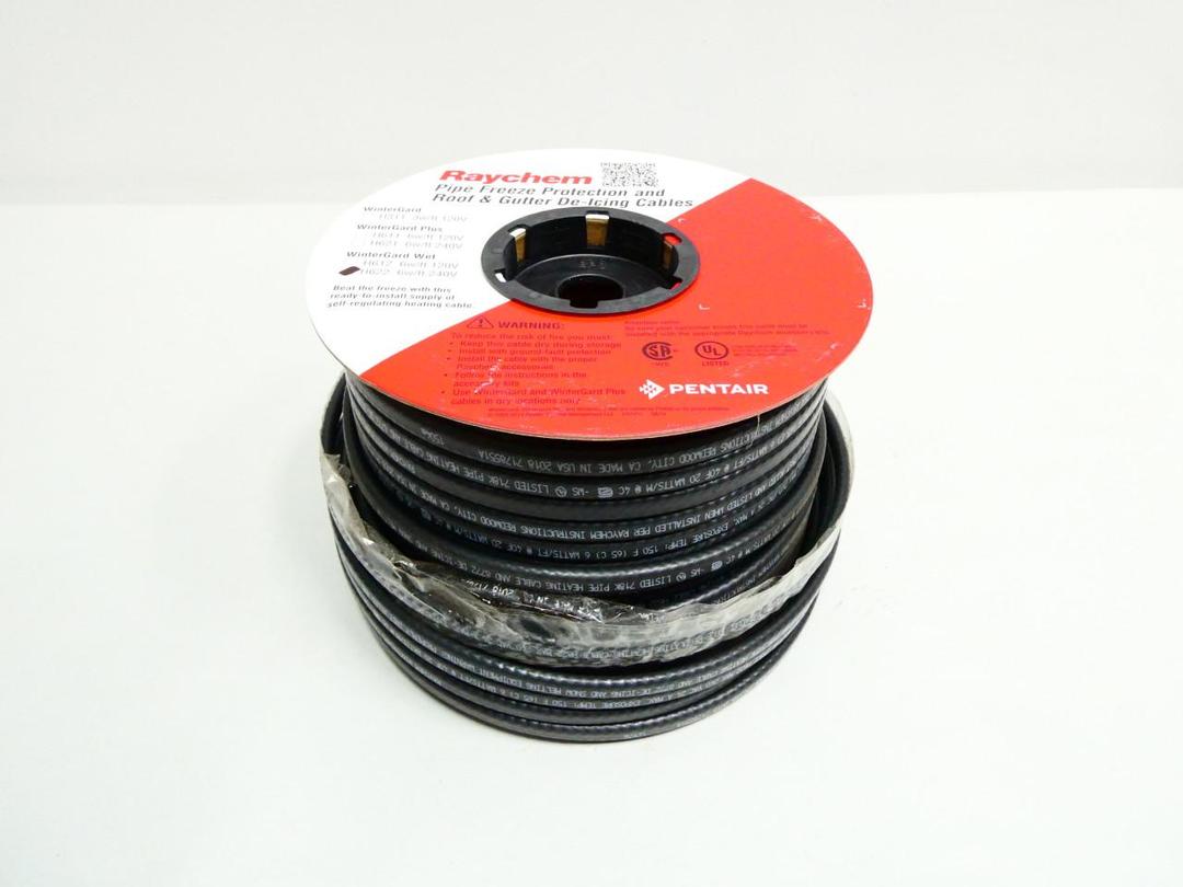 RAYCHEM H622 PIPE ROOF GUTTER DE-ICING CABLE 6W/FT 240V-AC 200FT