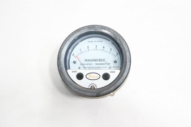 DWYER 605-6 MAGNEHELIC INDICATING TRANSMITTER 4IN 2PSI