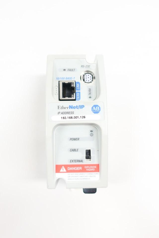 ALLEN BRADLEY 1761-NET-ENI MICROLOGIX ETHERNET/IP INTERFACE MODULE SER D