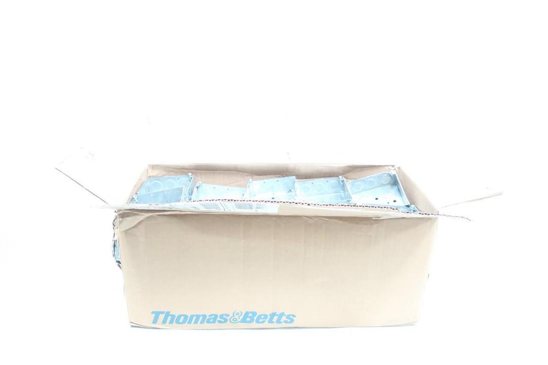 BOX OF 50 THOMAS&BETTS 521511234EW GALVANIZED STEEL OUTLET BOX