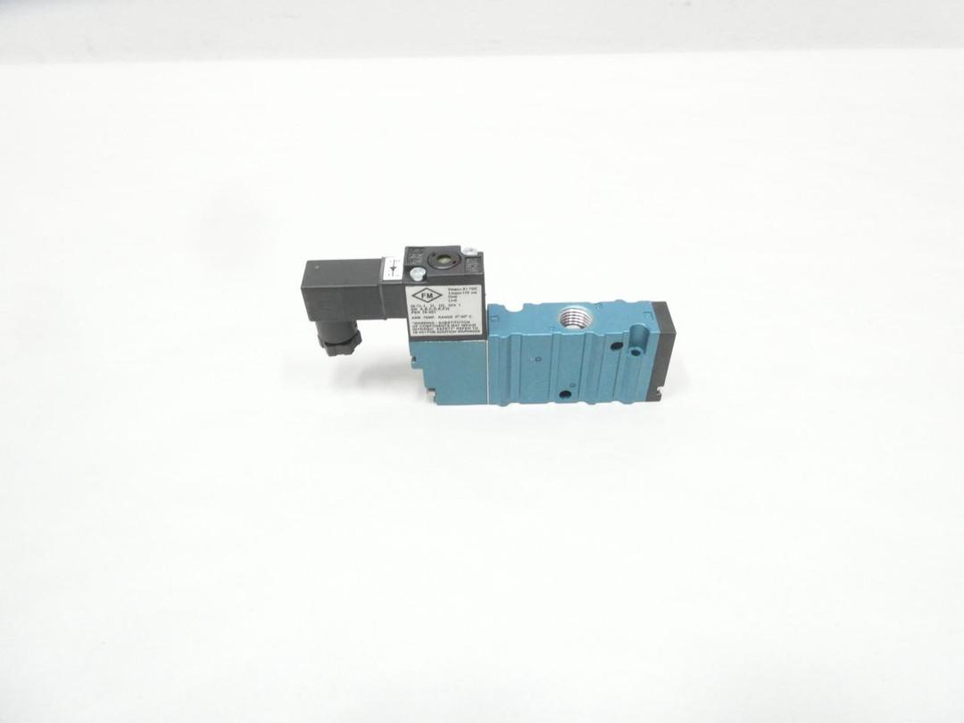 MAC 52A-11-B0A-DFRJ-1KA SOLENOID VALVE 12V-DC