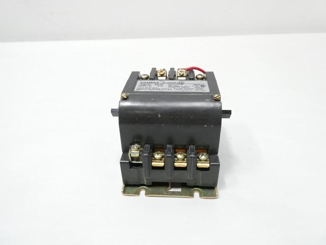 SIEMENS 40DP32AA SIZE 1 AC CONTACTOR 110-120/220-240V-AC 10HP