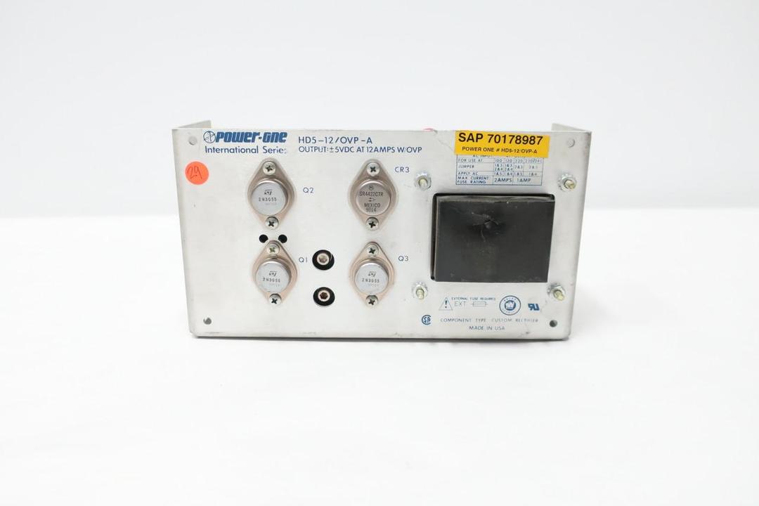 POWER-ONE HD5-12/OVP-A POWER SUPPLY MODULE 12A 5V-DC