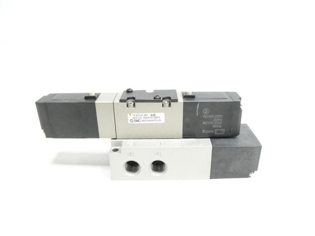 SMC NVFS2200-2FA-02T 5 PORT PNEUMATIC SOLENOID VALVE 170-230V-AC
