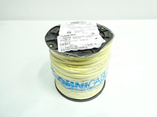OMNI CABLE C81201-08 65STR TC SIS 90C YELLOW WIRE 1C 12AWG 500FT