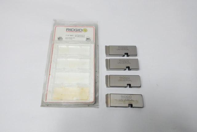 RIDGID 47770 HIGH SPEED UNIVERSAL RIGHT HAND DIE SET 1IN-2IN NPT