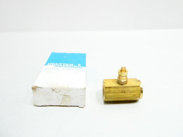 DELTROL N35B PNEU-TROL BRASS NEEDLE VALVE 3/4IN NPT
