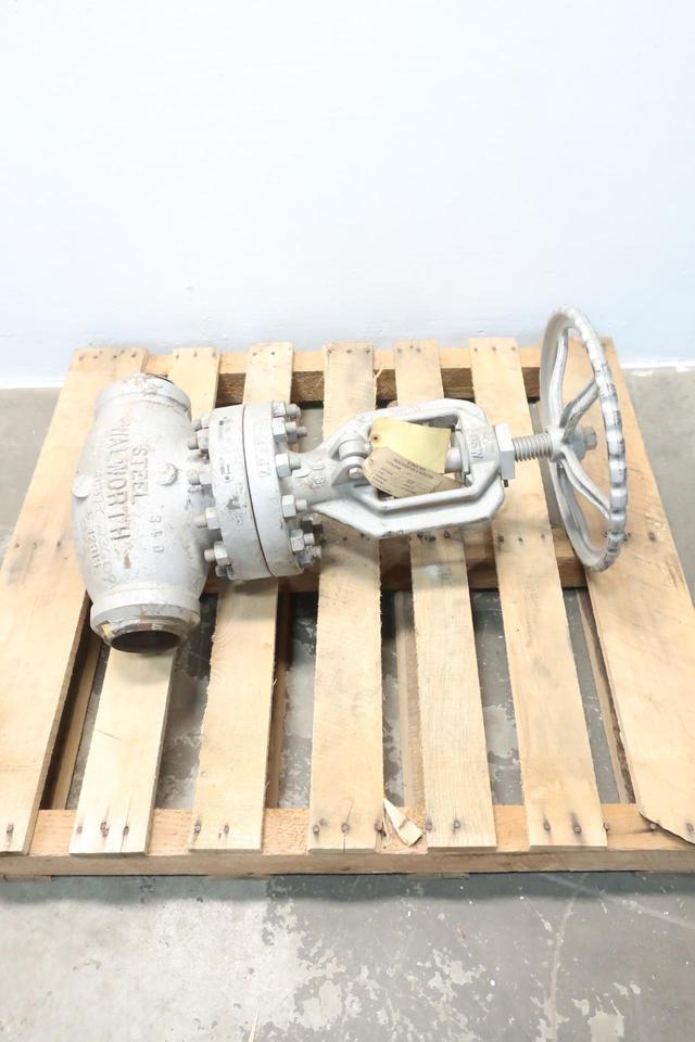 WALWORTH 5295WF MANUAL STEEL BUTT WELD GLOBE VALVE 4IN