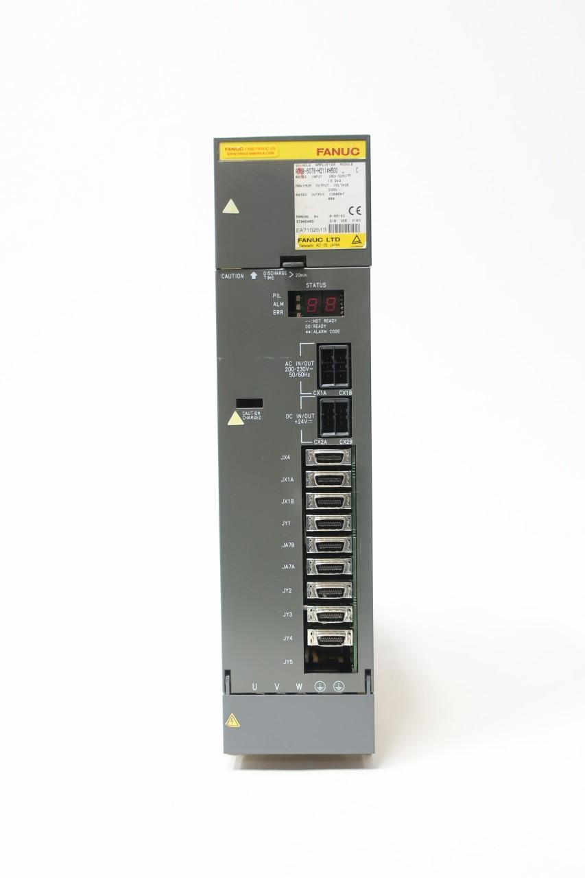FANUC A06B-6078-H211#H500 SPINDLE MODULE 283-325V-DC 230V-AC 13.2KW