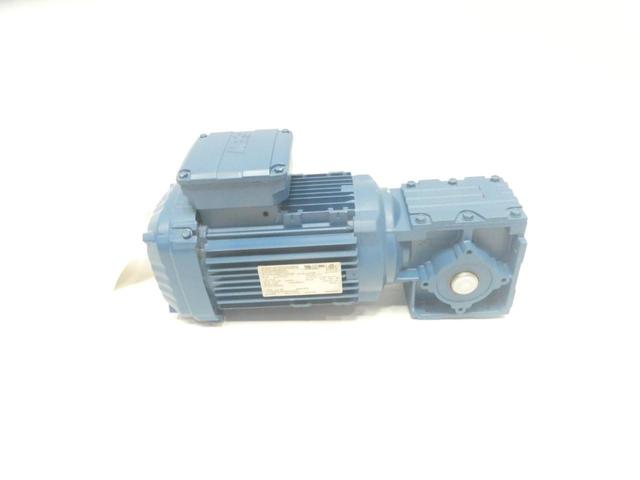 SEW EURODRIVE WA30/T DRN80M4 GEARMOTOR 3PH 1HP 230/460V-AC 107RPM