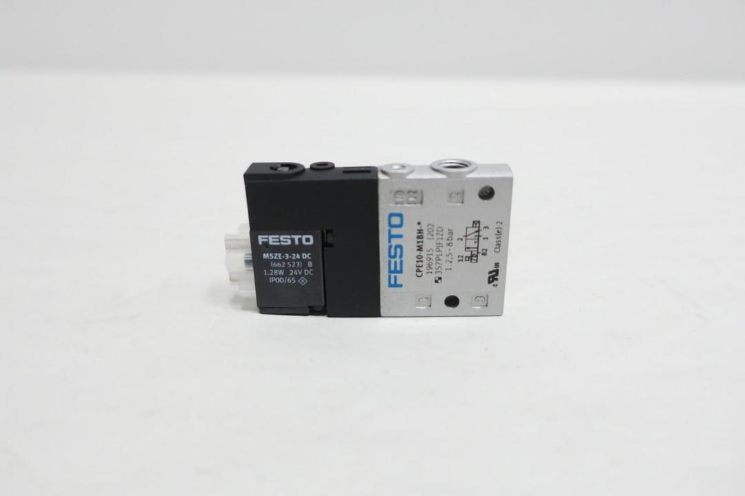 FESTO CPE10-M1BH-3GL-M7 SOLENOID VALVE 24V-DC