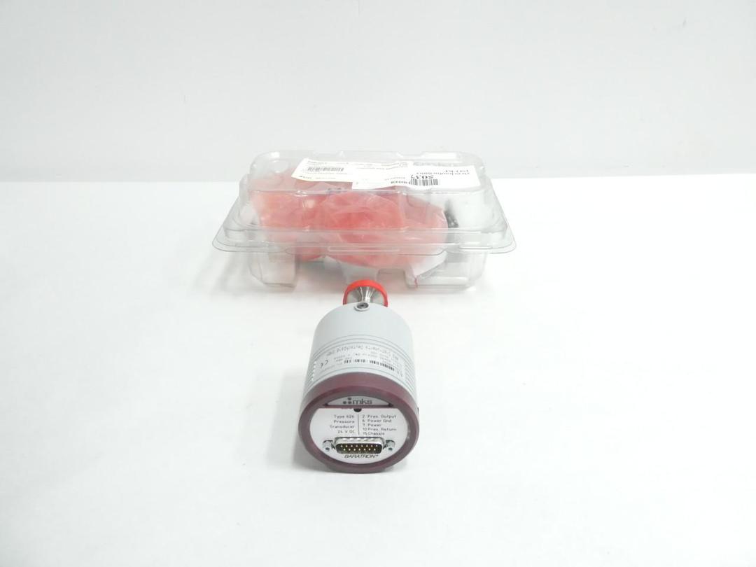 MKS INSTRUMENTS 626B-296212 PRESSURE TRANSDUCER 100MBAR 20-30V-DC