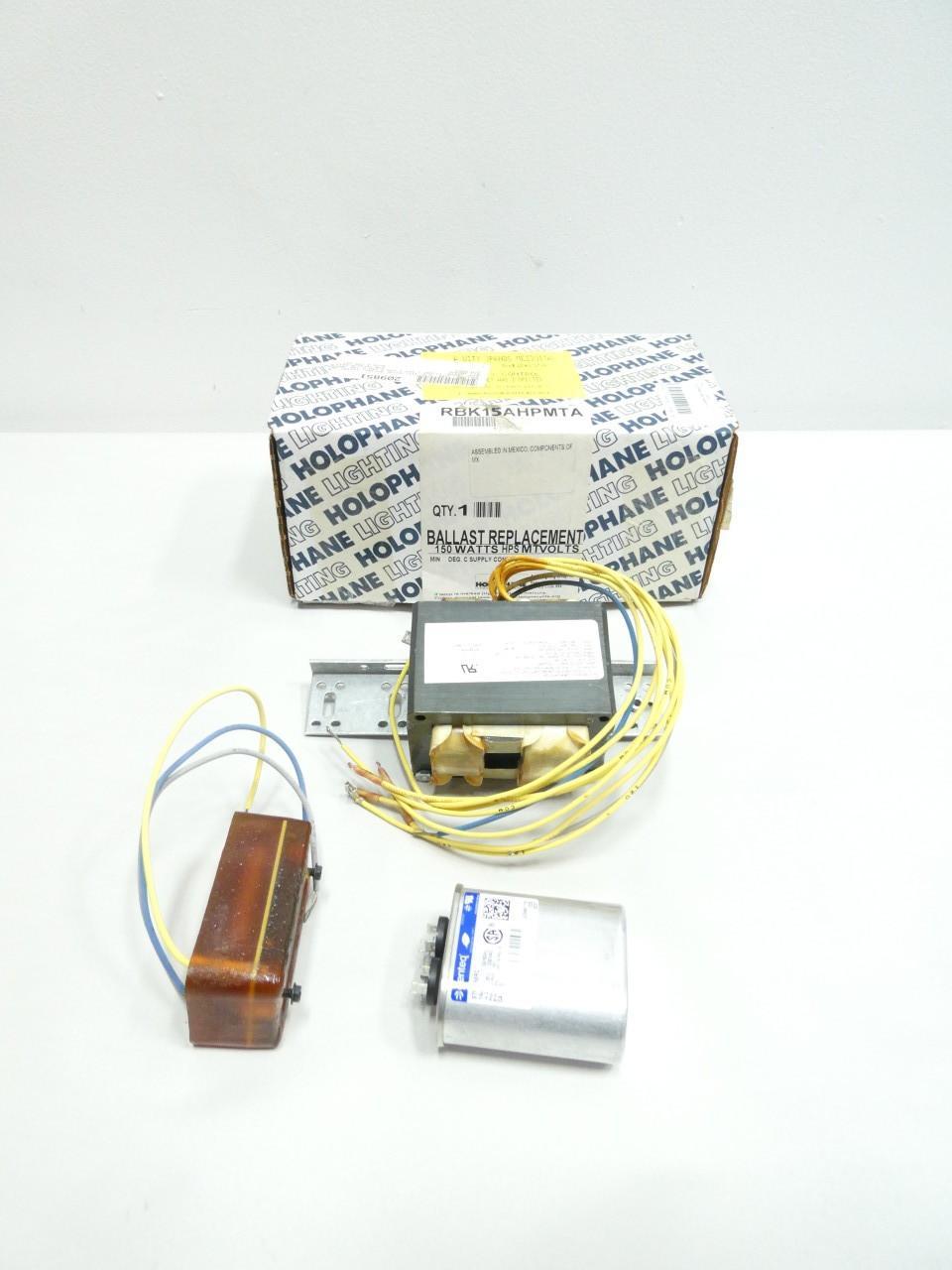 HOLOPHANE RBK15AHPMTA HPS BALLAST KIT 150W 120/208/240/277V-AC