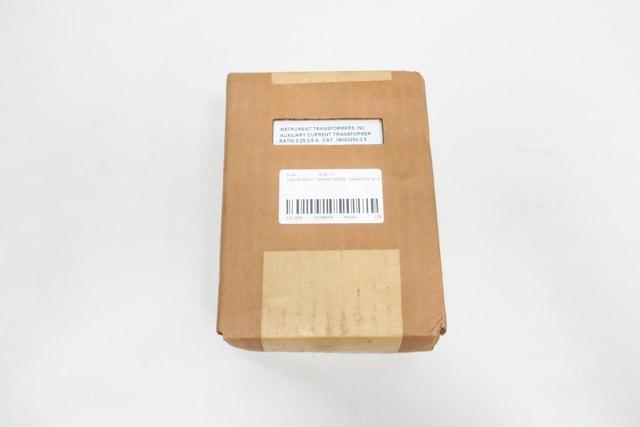INSTRUMENT TRANSFORMER 190X0250-2.5 AUXILIARY CURRENT TRANSFORMER 25:2.5A