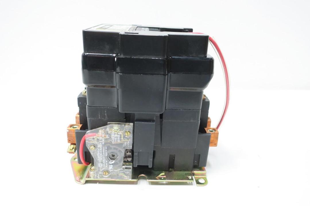 SQUARE D 8502 SEO2 SIZE 3 AC CONTACTOR 120V-AC 50HP