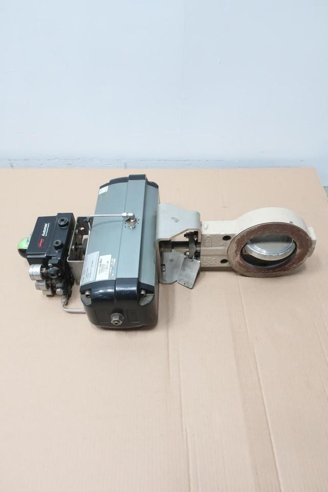 FLOWSERVE DURCO 6-BX2-W1811A1V0NZ B150S07 80247A0T WAFER CONTROL VALVE 6IN 150