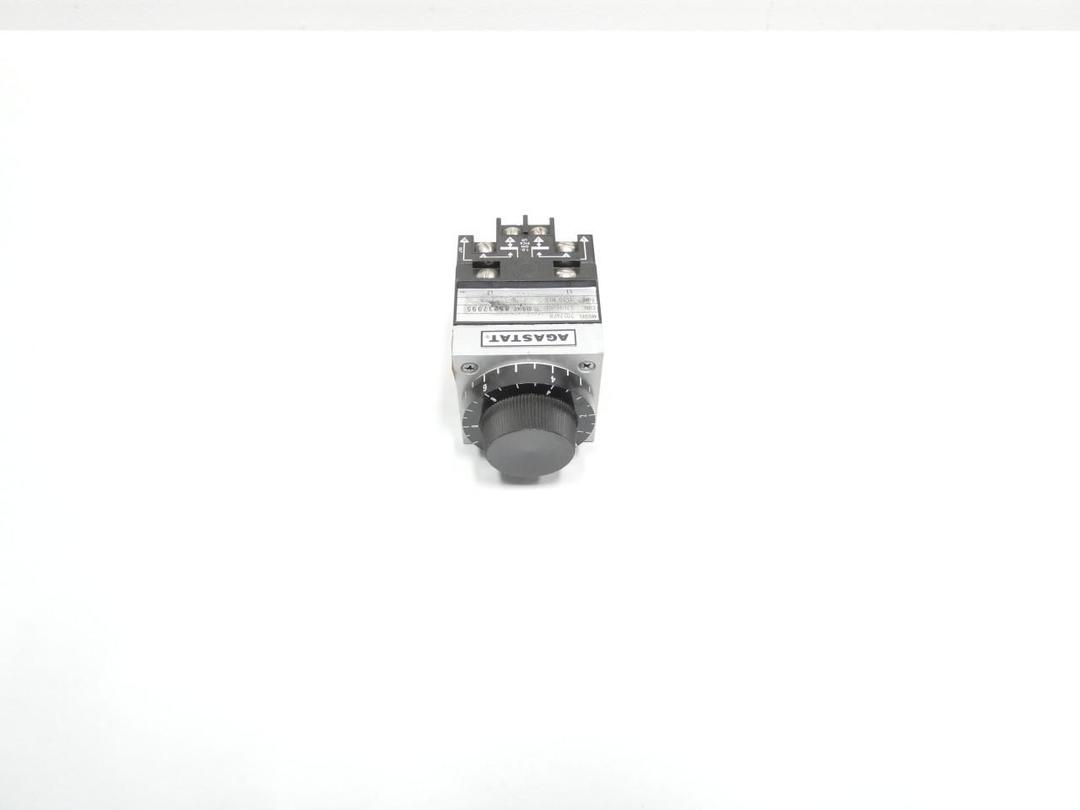AGASTAT 7012AFM TIME DELAY RELAY 1-10MIN 120V-AC