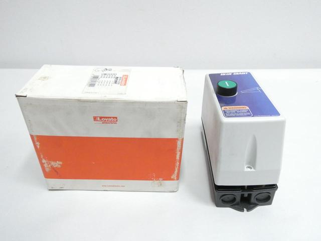 LOVATO M1PA V234 BLUE GIANT GREEN PUSHBUTTON 480V-AC